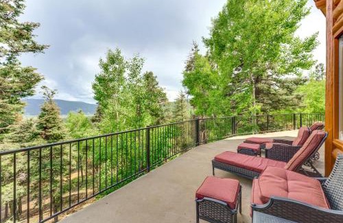 Angel Fire House | Secluded Angel Fire Retreat: Deck + Stunning View!