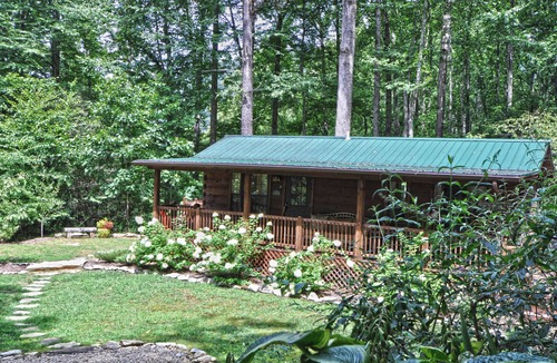 Hot Springs Cabin | Secluded Cabin w/Hot Tub & Fire Pit