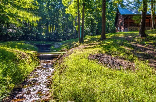 Blandburg Cabin | Secluded Cabin w/On-Site Creek + Trails!