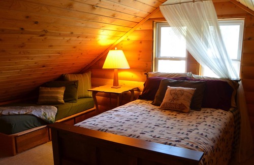 Remer Cabin | Secluded Cabin with Lake front access, next to multiple riding trials