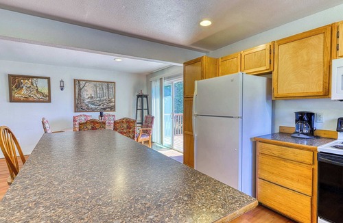 North Bend House | Secluded & comfortable dog-friendly home with deck plus ATV & boat parking