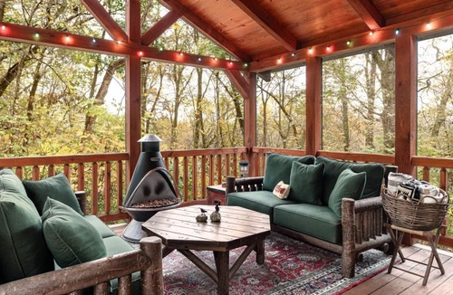 Ferryville Cabin | Secluded Creekside Cabin w/Hot Tub, Private Driftless Escape