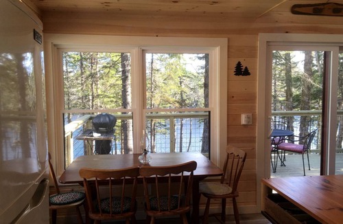 Machias Cabin | Secluded, Dog-Friendly Lakefront Cabin on Pristine Lake, Maine, for Wonderfully Romantic Getaways to Nature