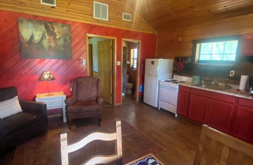 Paluxy Cabin | Secluded Escape with hot tub, tucked in nature