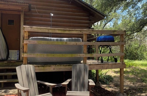 Paluxy Cabin | Secluded Escape with hot tub, tucked in nature