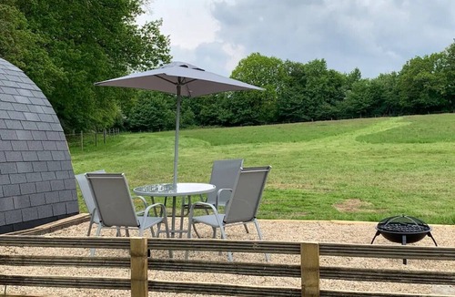 Barns Green Cabin | Secluded Glamping Pod With Private Hot Tub