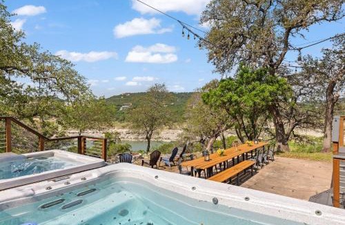 Leander House | Secluded Hill Country Getaway: Hot Tub, Swim Spa and Beautiful Views