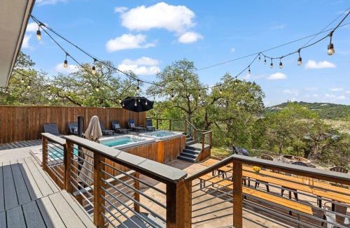 Leander House | Secluded Hill Country Getaway: Hot Tub, Swim Spa and Beautiful Views