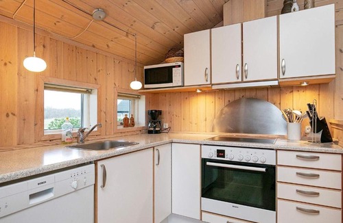 Lodbjerg Hede House | Secluded Holiday Home in Ringk bing with Terrace