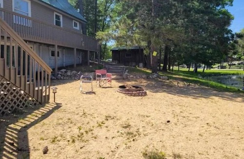 West Branch House | Secluded Lakefront Peninsula with Panoramic Views on Lake Ogemaw!