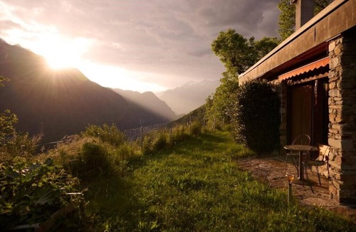 Cavagnago House | Secluded Mountain Gem: 1800m² Private Garden, Outdoor Kitchen & Stunning Views