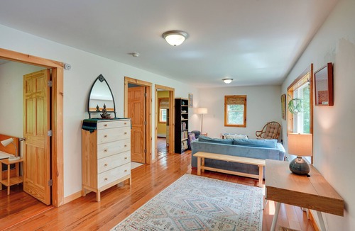 Mount Marion House | Secluded New York Abode w/ Fire Pit & Creek Access