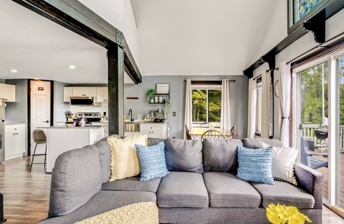 Springwater Ski Chalet | Secluded Oasis: Luxurious Retreat with Stunning Views