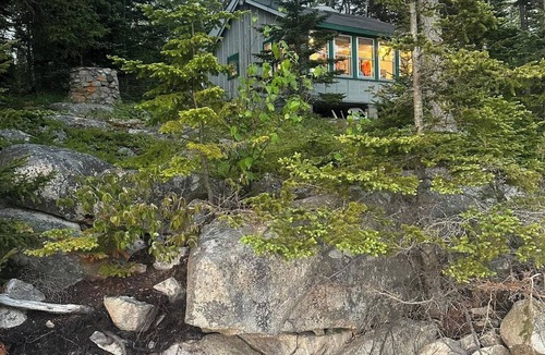 Steuben Cabin | Secluded oceanfront rustic cabin
