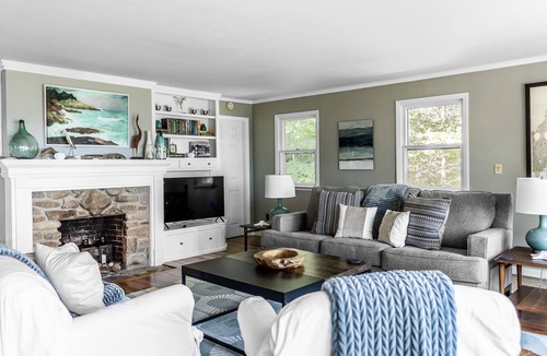 Gouldsboro House | Secluded Oceanfront Property with a large deck and yard!