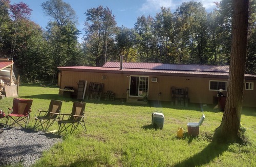 Forestport Cabin | Secluded off-grid cabin in the Adirondacks with hot tub close to Old forge