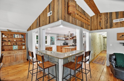 Candler Cabin | Secluded, parkway, spring, hiking on property, hot tub, pets, fire pit, 360 tour