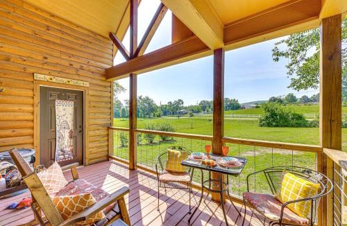 Hot Springs House | Secluded & Peaceful: 'Tree Top Cabin' w/Loft