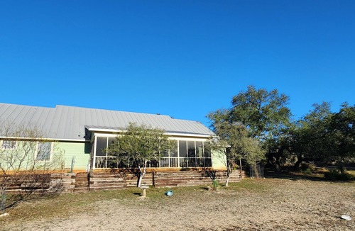 Comfort House | Secluded pet friendly hill country home on 7 acres.