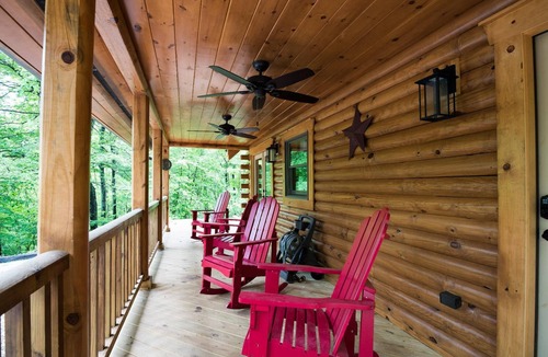 Morgantown Cabin | Secluded, pet-friendly, new log cabin.