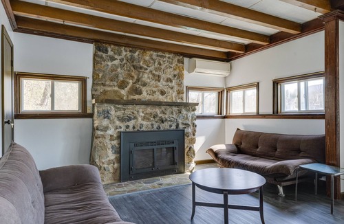 Martins Creek House | Secluded Riverfront Bangor Home w/ Fire Pit!