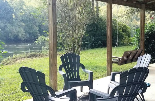 Newell Cabin | Secluded Riverfront Cabin Oasis