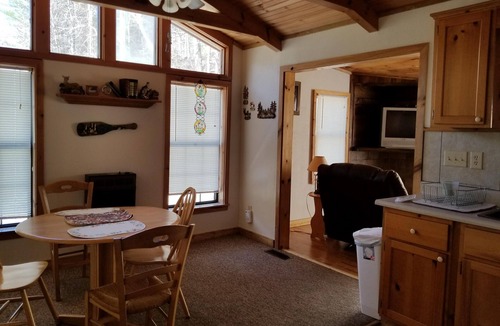 Hot Springs Cabin | Secluded Romantic Cabin with Hot Tub and Pet Friendly