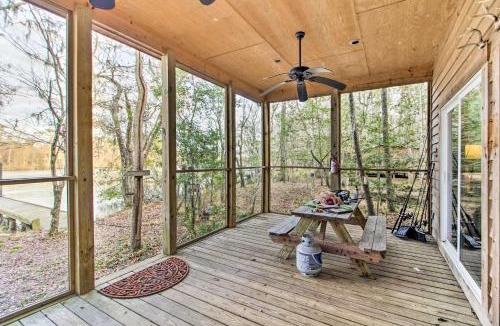 Georgetown House | Secluded Santee River Island Retreat w/Dock!