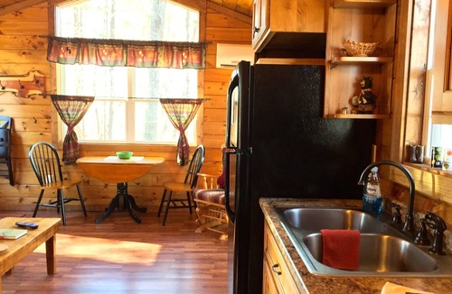 Murphy Cabin | Secluded Setting Conveniently located close to downtown.