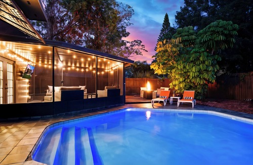 Bay Crest Park House | Secluded Tampa Retreat, Private Pool + Backyard
