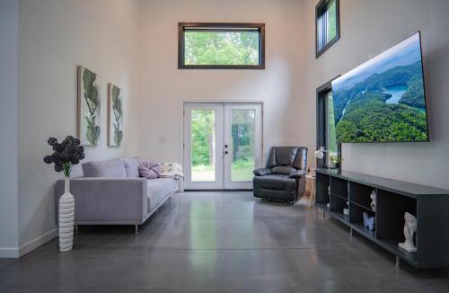 Meadows Of Dan House | Secluded, Unique, Modern, Mountain Home Near River!