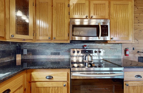Blue Ridge Cabin | Secluded & upgraded cottage w/game room, wraparound deck, & private hot tub