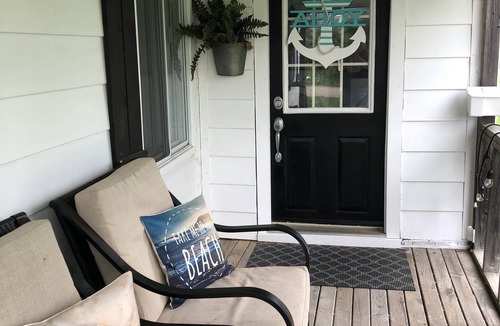 Cormierville Cottage | Seconds to the beach, our coastal farmhouse themed family cottage