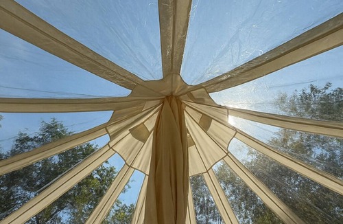 Boss Cabin | Secret Sycamore– Private Stargazing Glamping Tent with Fire Pit & Open Skies