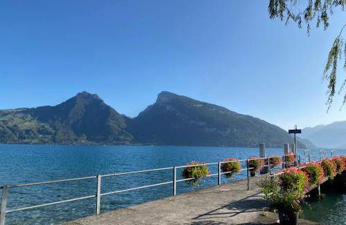 Faulensee Apartment | See und Berge Simply, ohne Dusche