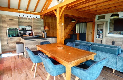 Paladru House | SEEBLICK romantic chalet spa/lake view