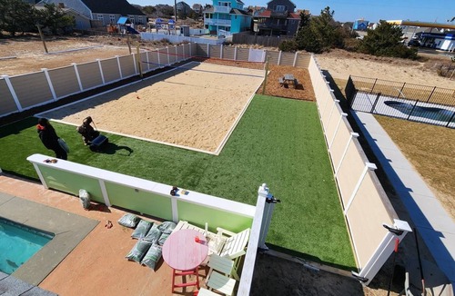 Nags Head House | Semi-Oceanfront, Heated Pool and Hot Tub!