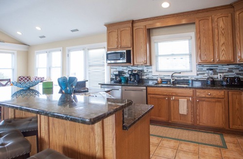 Sandbridge House | Semi-oceanfront home w/private pool & hot tub, gas grill, game room, deck & AC