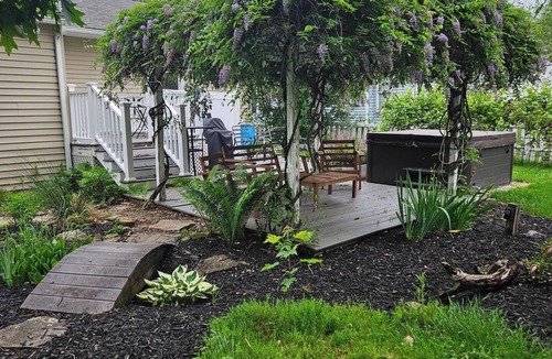 Olean House | Seneca Heights Oasis with Hot Tub