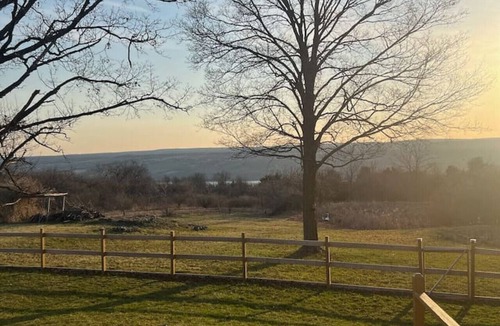 Rock Stream House | Seneca Lake Wine Trail Farmhouse, Lake Views