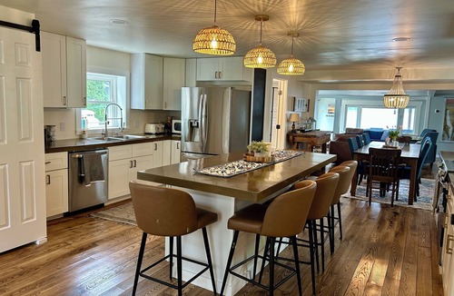 Geneva House | Seneca Sunsets - Waterfront, hot tub, new dock, great views, central location!