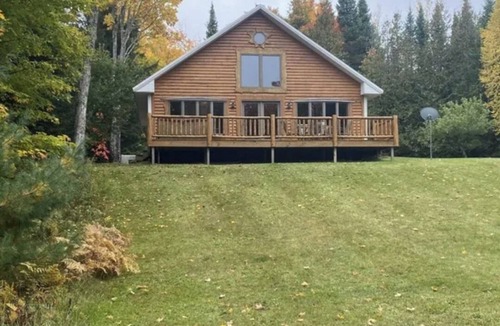 Germfask Cabin | Seney Cabin with hot tub