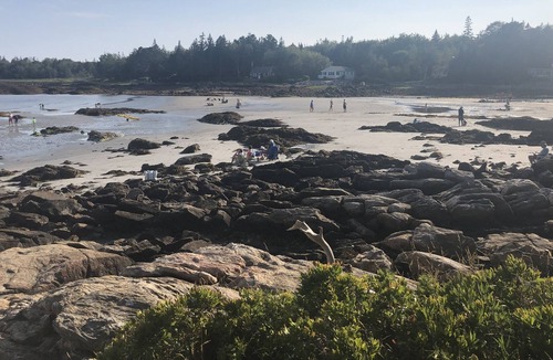 Port Clyde House | Sept beach days in Port Clyde! Best time!