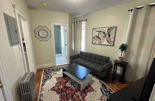 North Brookline Apartment | Serene 1-bedroom apartment with AC in charming Brookline 11-5