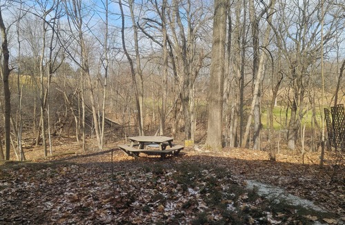 Racine House | Serene 4-bedroom house with brook and forest in charming Racine