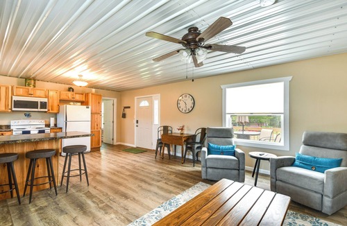 Bixby House | Serene Belgrade Hideaway with Fire Pit & Grill!