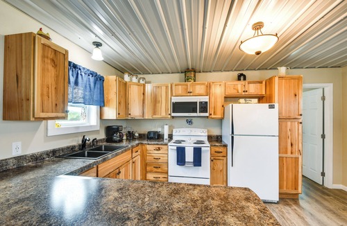 Bixby House | Serene Belgrade Hideaway with Fire Pit & Grill!