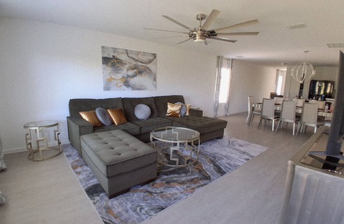 Aubrey House | Serene brand new modern 4-bedroom house with AC in charming Aubrey