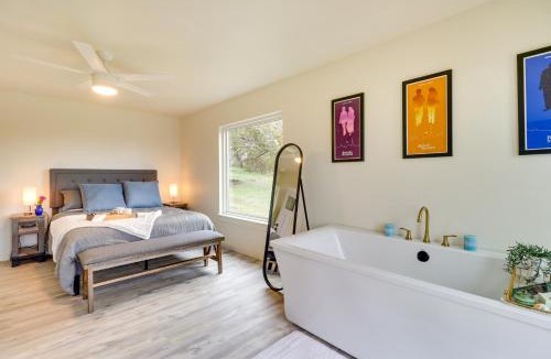 Burnet House | Serene Burnet Getaway with Buchanan Lake Views!