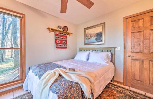 Fayetteville House | Serene Cabin with Riverfront Views and Access!